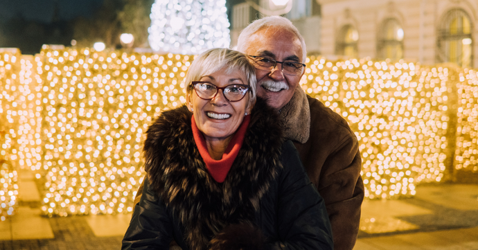 Colis de noël pour personnes âgées