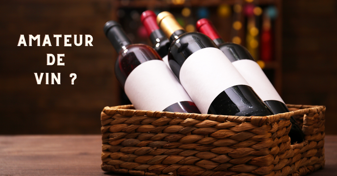 Paniers garnis pour les amateurs de vin